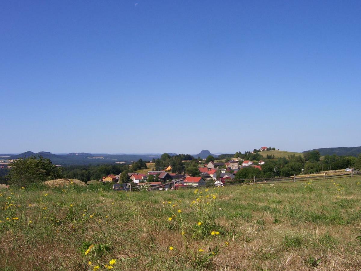 Pension Am Weinberg Saechsische Schweiz Mittelndorf Exterior foto